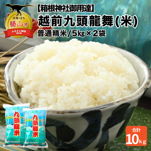 米 越前九頭龍舞 精米 10kg 令和8年産 米