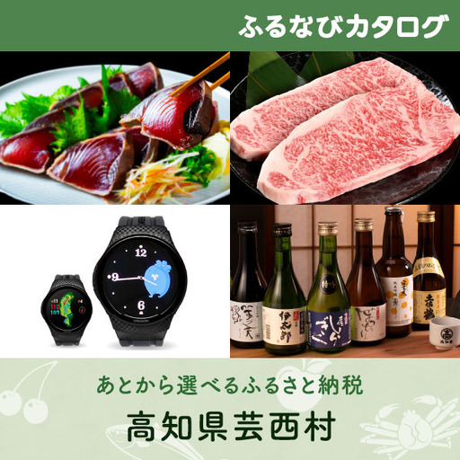 【有効期限なし！後からゆっくり特産品を選べる】高知県芸西村カタログポイント