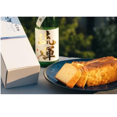 和酒パウンドケーキ 流輝×成田屋のコラボレーション_菓子・スイーツ 焼き菓子 _