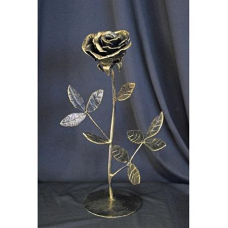 花言葉『希望』鉄のバラ【鉄の造形作品】_雑貨   _【1390830】