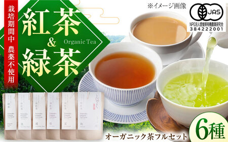 オーガニック和紅茶&緑茶フルセット (6種 計6個) BKBR006 紅茶