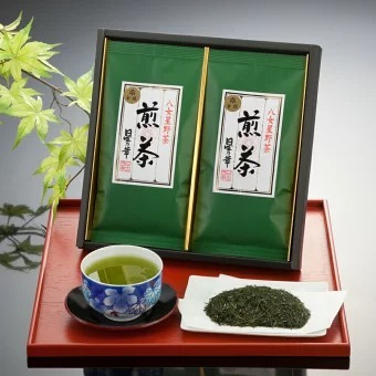 八女星野上級茶詰合せ（100g×2）【A5-250】