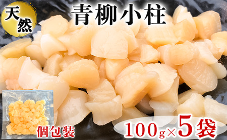 岬だより 貝専門店 天然の青柳小柱　100g×5袋 [配送不可地域：離島]