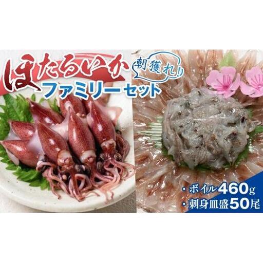 【先行予約】ほたるいか ボイル＆刺身皿盛りファミリーセット 【27年3月中旬以降順次発送】【生 ほたるいか ホタルイカ 小分け 便利 冷凍 大人気 おすすめ 国産 ホタルイカ 水揚げ いか イカ カネツル砂子商店 冷蔵 朝どれ おつまみ 旬 富山】