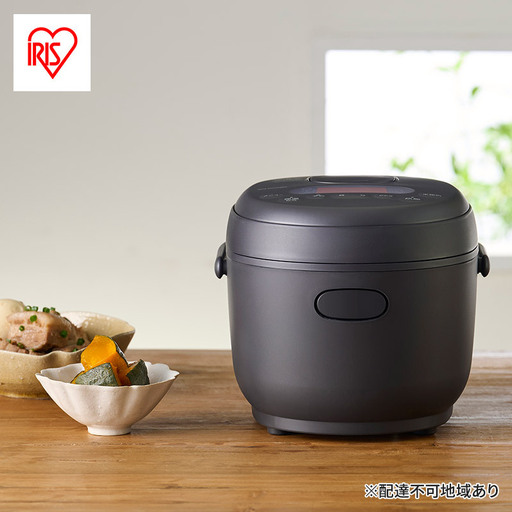 炊飯器 3合 アイリスオーヤマ マイコンジャー RC-MDA30-B