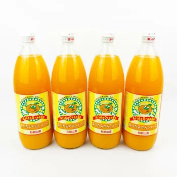 【和歌山県有田産】100%温州みかんジュース (970ml×12本セット)/ジュース みかん 【tss006A】