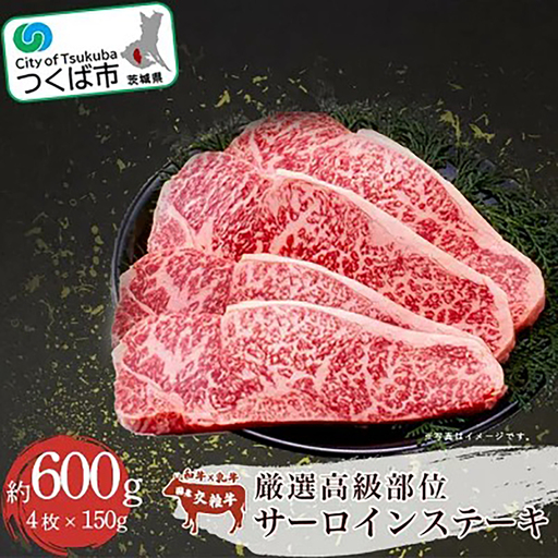 厳選サーロインステーキ 4枚入 600g ステーキ