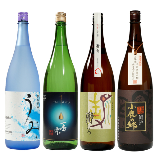 鹿屋のおすすめ焼酎1800ml×4本セット KN034-010 酒 焼酎