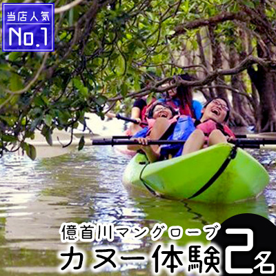 億首川マングローブ・カヌー体験【ペア】