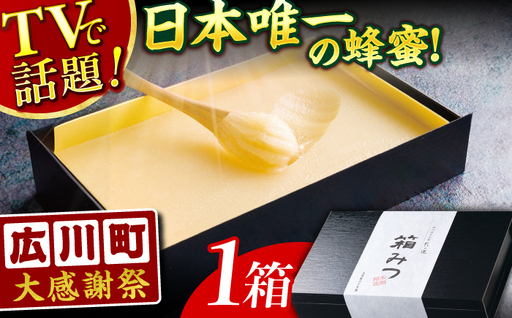 箱はちみつ 国産  400g | ハチミツ 12月-3月限定発送 [AFAI011-CP]