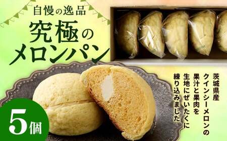 自慢の逸品！ 究極のメロンパン ５個入×１箱 メロンパン 菓子パン パン