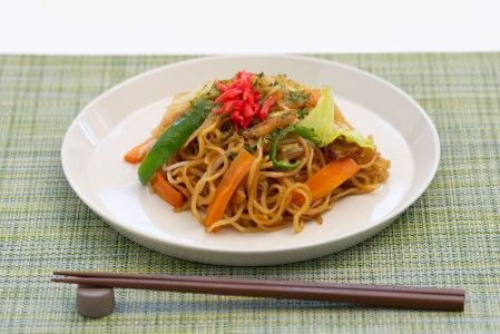 0012-01-06 ご当地グルメセット その1(富士宮やきそば8食・虹鱒甘露煮)