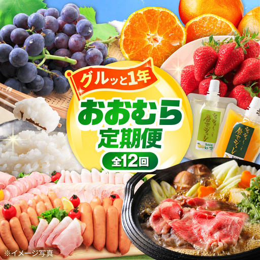 バラエティ定期便 12回 大村市産定期便  [ACAA122]
