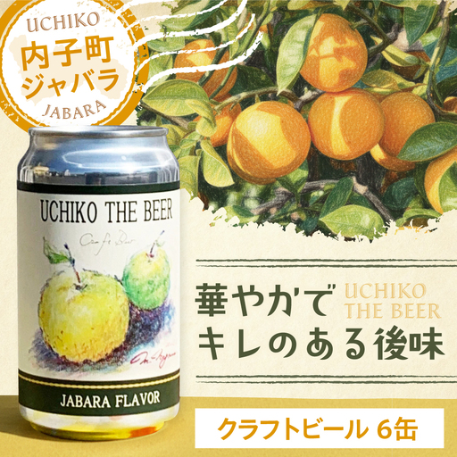 クラフトビール UCHIKO THE BEER 350ml×6缶セット BKAJ001 ビール