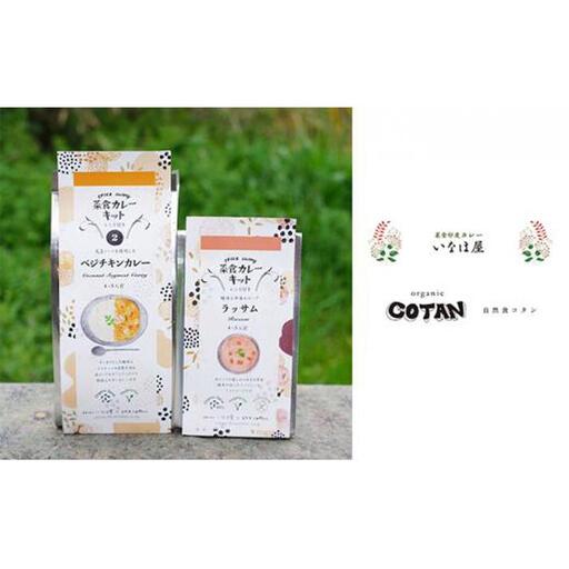 いなほ屋 × cotan 菜食 カレー キット2種 初級編B(ベジチキン&ラッサム) | カレー