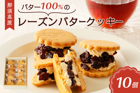 バター100%の那須高原レーズンバタークッキー お菓子 スイｰツ おやつ レｰズン 焼き菓子 フレッシュバタｰ 牛乳 ns031-001