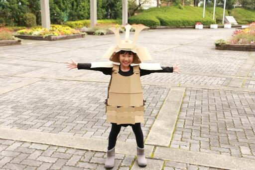 楠公さん（楠木正成・正行）　段ボール甲冑・兜セット（子ども用）｜こだわりの逸品 地域特産品 ギフト 自分用 人気 おすすめ
