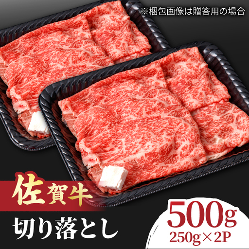 佐賀牛 赤身とバラ肉の切り落とし 250g×2 黒毛和牛切り落とし 切り落とし[FCY013]