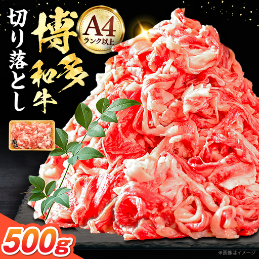 博多和牛 牛肉切り落とし 500g 牛肉切り落とし VBB003