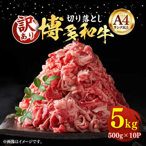 博多和牛 切り落とし 5kg [VBB026] 牛切り落とし 大容量