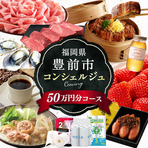 【あなただけの特別プラン】豊前市 コンシェルジュ 寄附額 50万円 コース おすすめ おまかせ 定期便 [VZZ001]