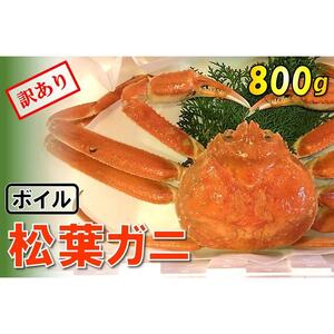 【魚倉】足1本なしボイル松葉ガニ (大800g) 訳あり
