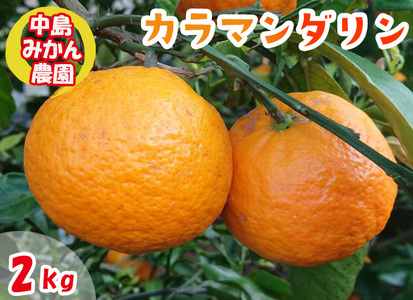 [2027年5月上旬頃から順次発送]春 みかん カラマンダリン 家庭用 2kg |柑橘 くだもの フルーツ 愛みかん 愛媛みかん ミカン フルーツ 果物 みかん 柑橘 甘いみかん[NM0121]