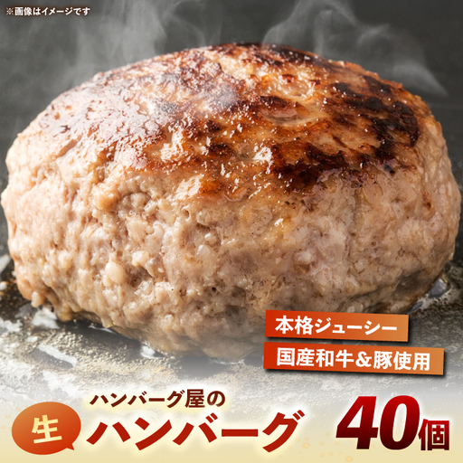 ハンバーグ屋の肉汁溢れる生ハンバーグ 200g×40個 VDC005 冷凍