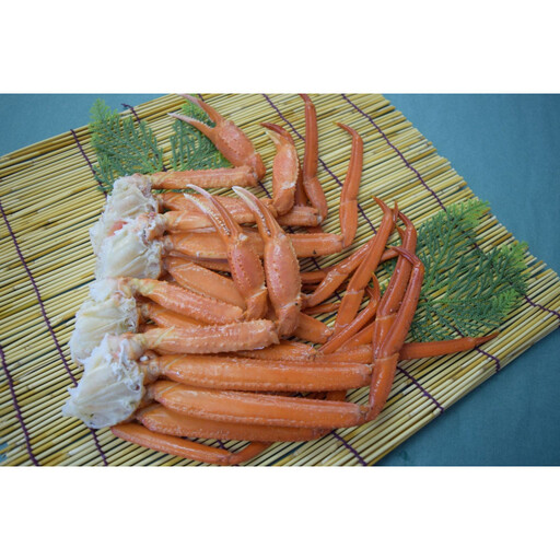 ＜平日着＞＜5月中旬～9月中旬発送不可＞茹で紅ずわいがに肩足(約1kg・5～9肩) 【鳥取県 境港市】