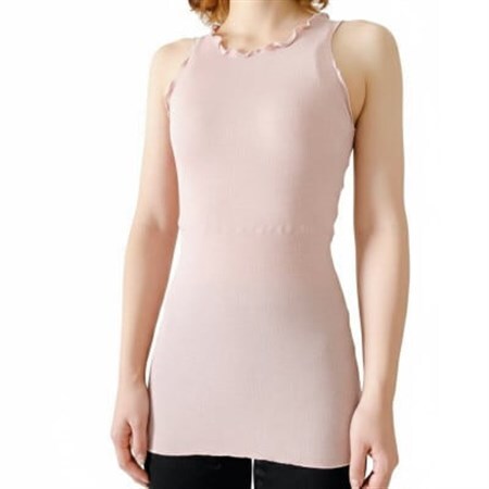 シルク100%タンクトップインナー【さくらピンク1枚】_装飾品・工芸品 女性・レディース 洋服 _【1490394】