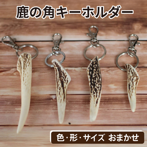 鹿の角 キーホルダー 1個 [竜鹿]