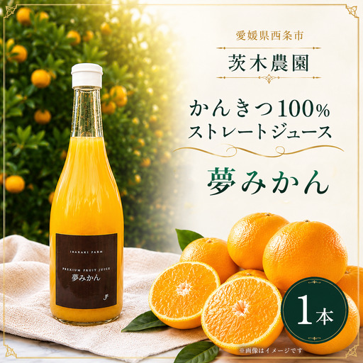 茨木農園のみかんジュース(720ml×1本)みかんジュース ストレート