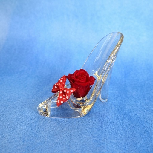 プリザーブドフラワーSS 花 薔薇 ヒール 