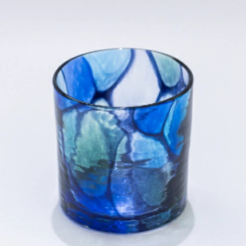 【RYUKYU GLASS WORKS 海風】ステンドロック（BLUE）