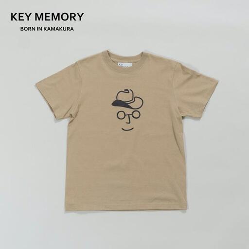 《0》【KEYMEMORY 鎌倉】カウボーイハットTシャツ BEIGE