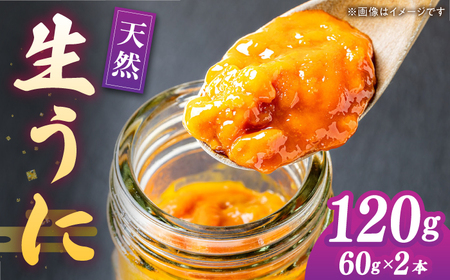 【先行予約】天然 生うに 60g×2 [JAQ010] うに