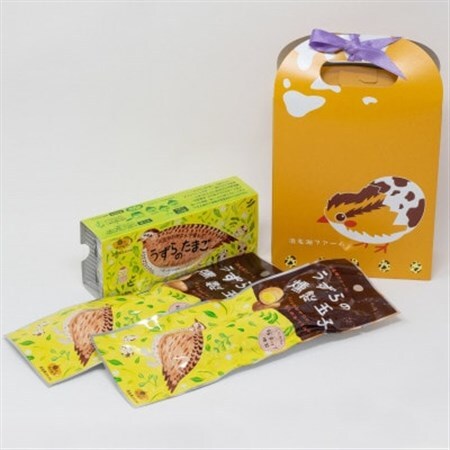 うずらの卵ギフトセット(うずらの生卵10個+うずらの燻製玉子5個入×2袋)_卵・乳製品 卵  たまご タマゴ 玉子  惣菜・加工品 燻製（スモーク）  _【配送不可地域：離島】【1508073】
