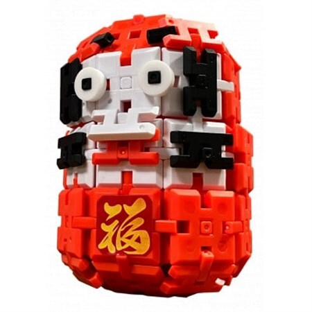 [オリジナル知育玩具]ピーブロック(PBLOCK) だるまセット_雑貨・日用品 おもちゃ・ぬいぐるみ _