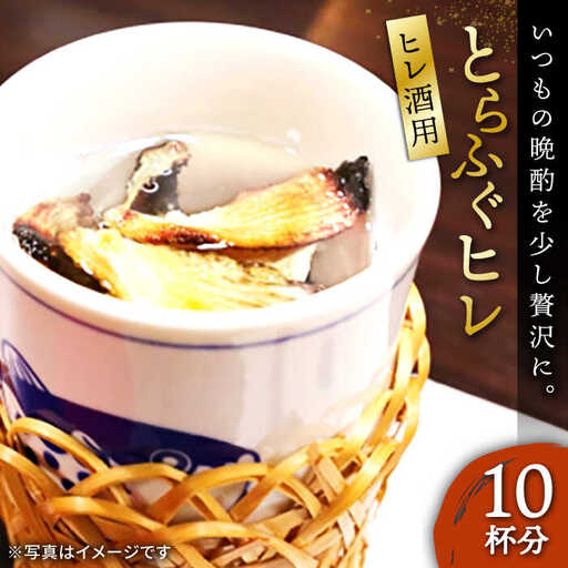 壱岐産 とらふぐ ヒレ酒用 ヒレ 10枚（お試し・晩酌用）[JDT079]