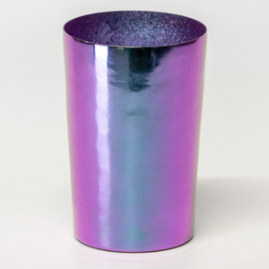 チタン二重タンブラー 彩光 ライト (玉虫) 270ml