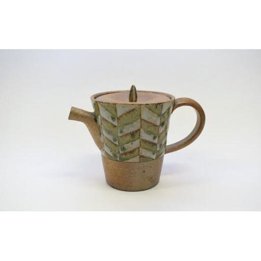 釉彩ポット 急須 茶漉し付き 和食器 陶芸品《受注制作》急須 茶漉し付き ティーポット 茶器 食器 お茶 緑茶 紅茶 おすすめ おしゃれ モダン 陶芸 手作り 陶器 陶芸作家 作品 インテリア オブジェ