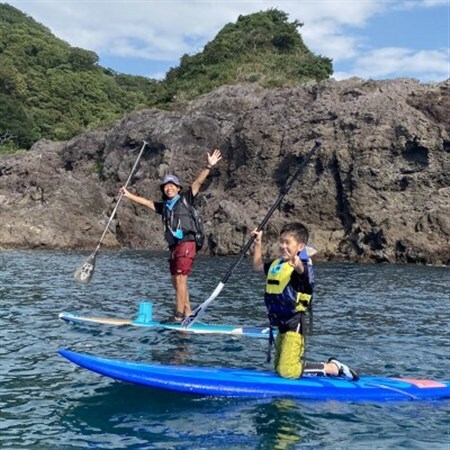 [兵庫・新温泉・SUP]陸では出会えない景色を!日本遺産諸寄でSUP体験!ペアチケット