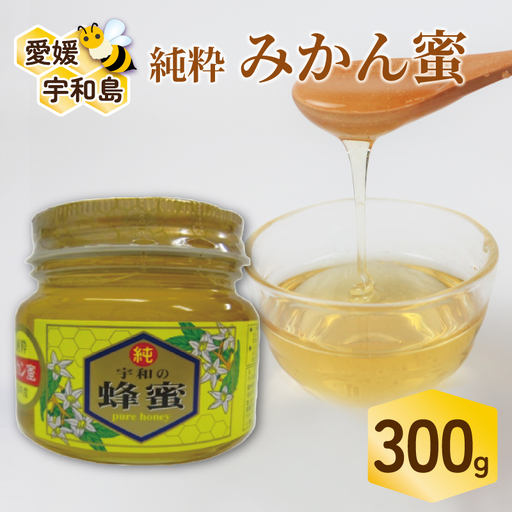 みかん蜜 300g 元気や 非加熱 はちみつ 国産はちみつ みかん蜂蜜 みかん 蜜柑 柑橘 純粋はちみつ 生はちみつ 生蜂蜜 蜂蜜 ハニー 数量限定 産地直送 国産 愛媛 宇和島 F012-176006