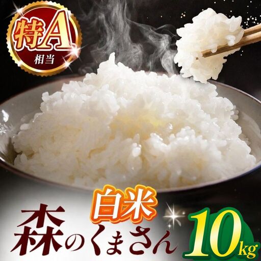 令和7年産 熊本県産 森のくまさん 白米 10kg 米 こめ