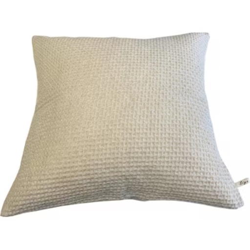 【ナチュラル】オーガニックコットン麻混ワッフルクッションカバー45＊45【canl0010-1】