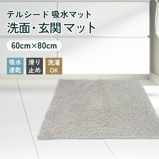 吸水マット (洗面・玄関用) テルシード No.257