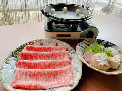 肉匠一鉄 名産飛騨牛 極上すき焼きランチコース　お一人様 お食事券【予約制】