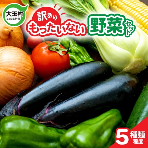 訳あり もったいない野菜 野菜セット 5種類程度