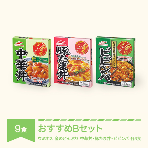 ウミオス 金のどんぶり Bセット9個 ku-rtxxx9-ck3bt3bb3