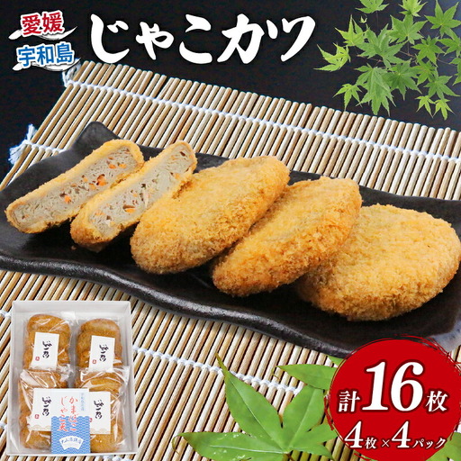 おつまみ じゃこカツ 16枚 練り物 大山かまぼこ店 おつまみ C010-007004